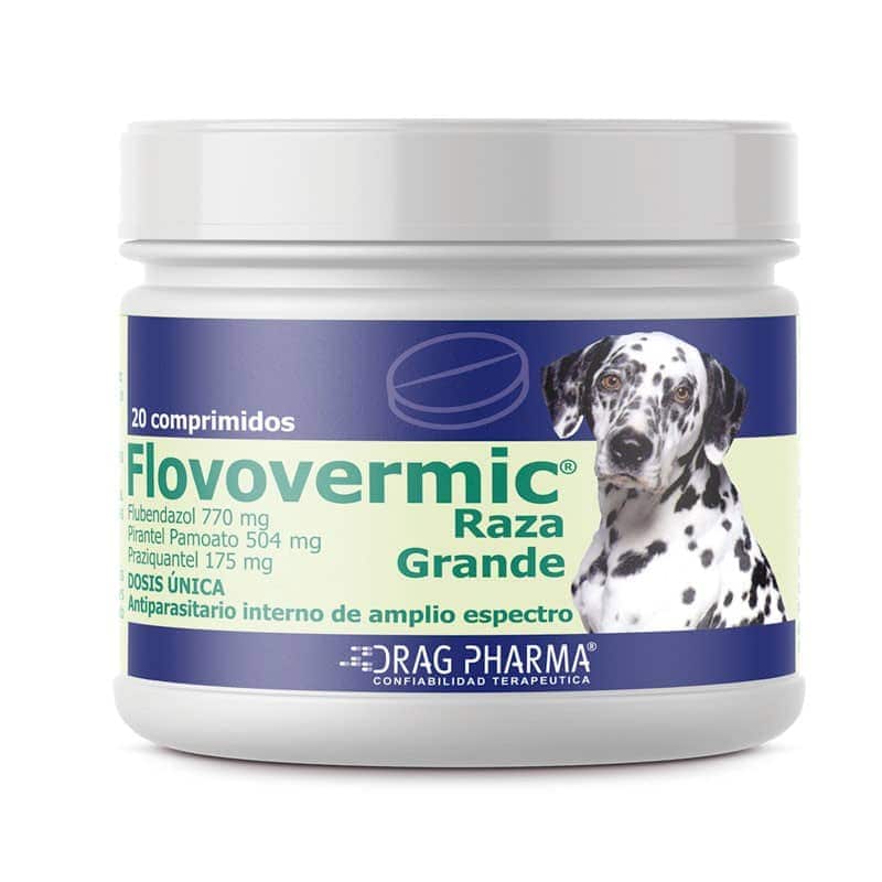 Flovovermic Antiparasitario Raza Grande 1 Comprimido
