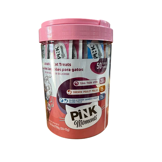 Snack Pink Moments Frasco