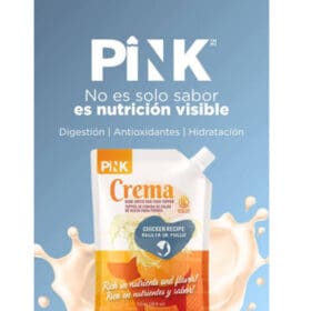 Pink Crema Caldo de Hueso Receta Pollo